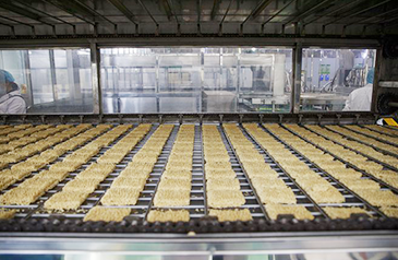Productielijn voor gefrituurde instantnoedels